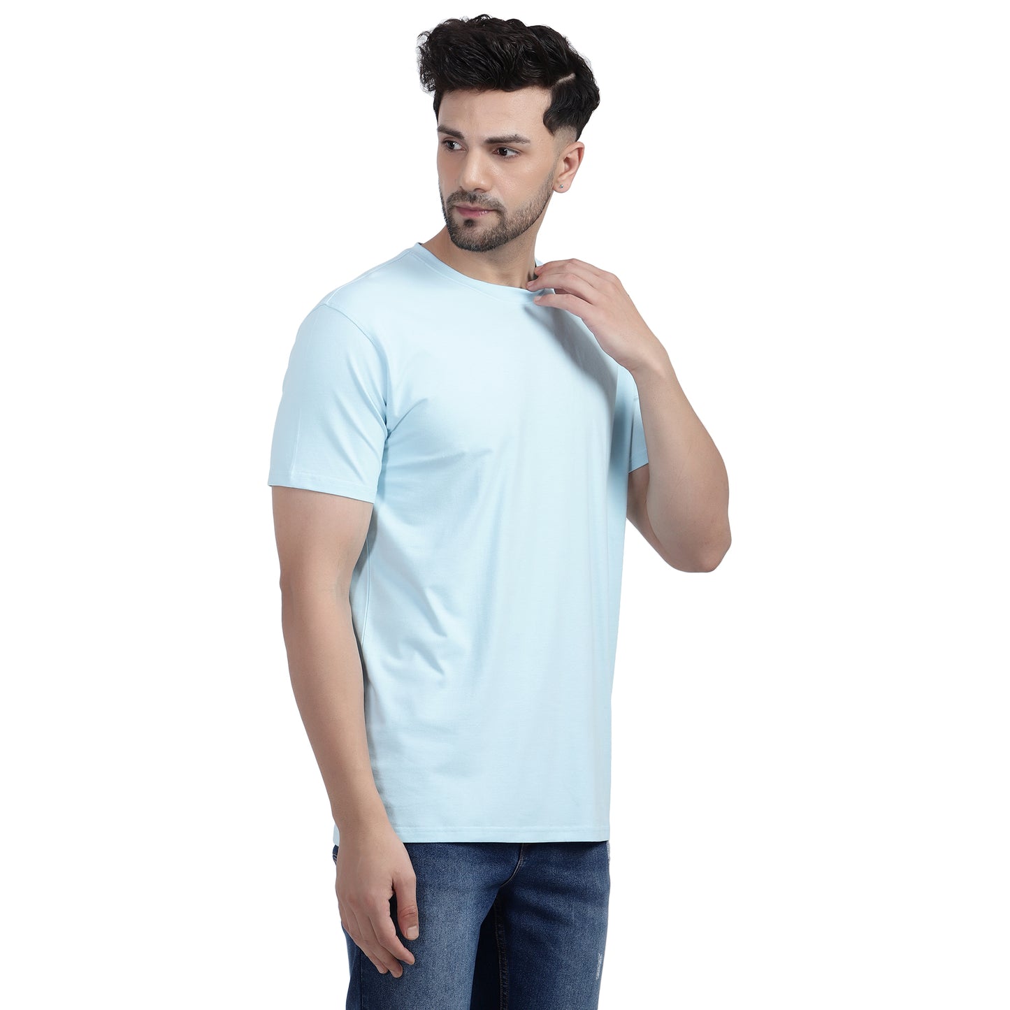 SWNCK Brick Red Unisex Crew Neck T-Shirt in Bamboo