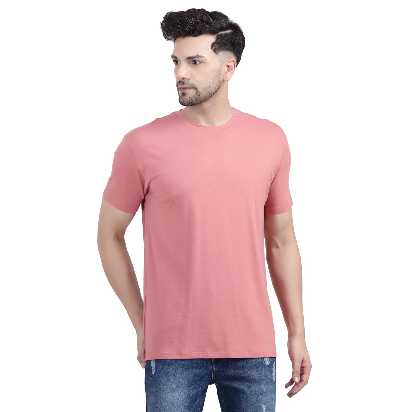 SWNCK Brick Red Unisex Crew Neck T-Shirt in Bamboo