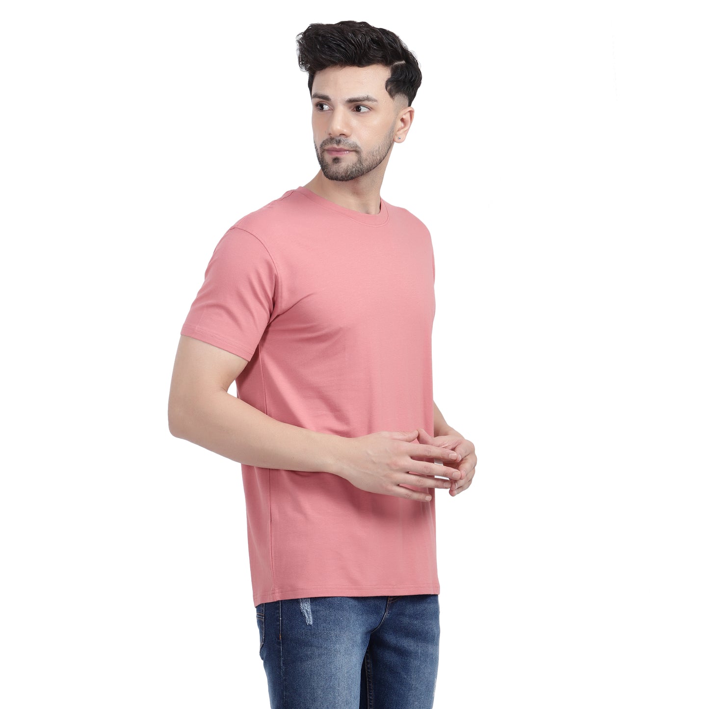 SWNCK Brick Red Unisex Crew Neck T-Shirt in Bamboo